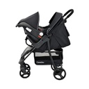 COCHE CARESTINO CITY TRAVEL GRIS MELANGE CO022-GM