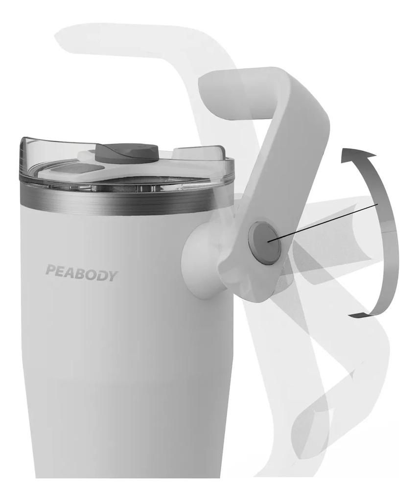 Vaso Térmico Mug Peabody Pe-mg950n 950 Ml.