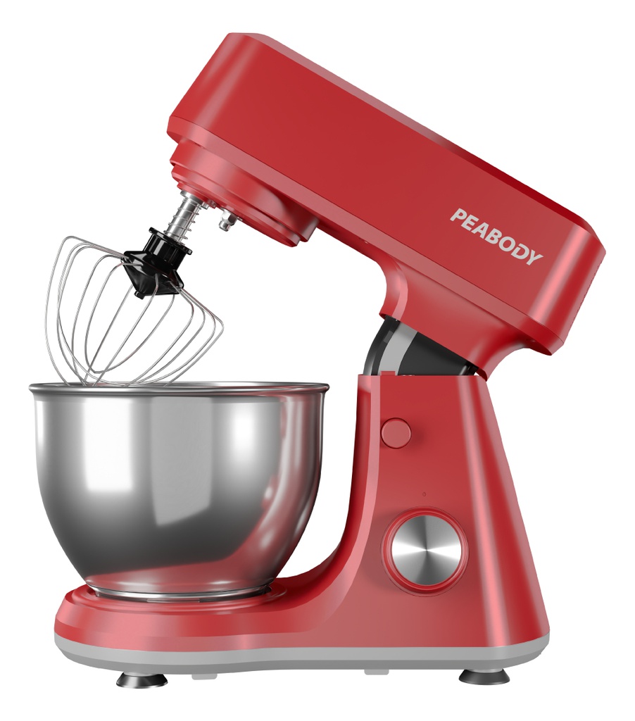 Batidora De Pie Peabody Pe-bm103r Roja 6 Velocidades 4l