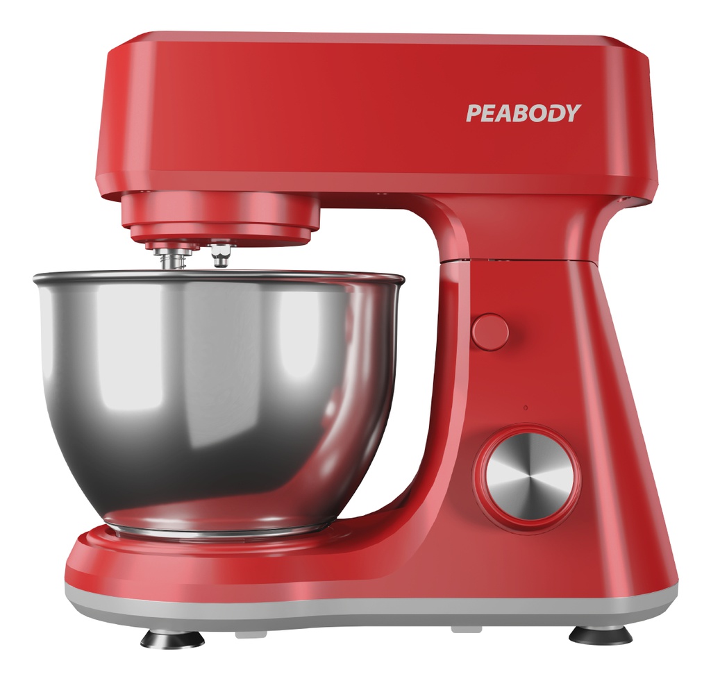 Batidora De Pie Peabody Pe-bm103r Roja 6 Velocidades 4l