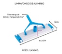 Limpia Barre Fondo De Aluminio Kushiro 445 Mm