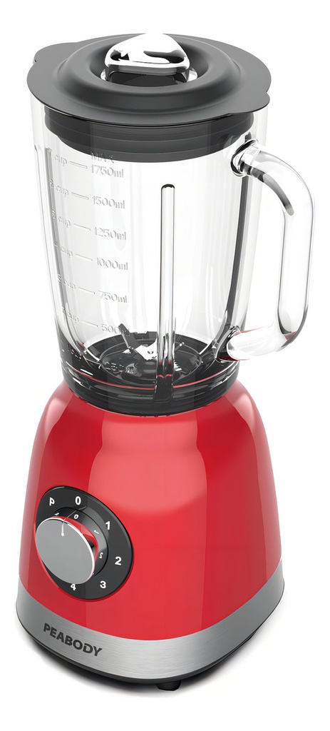 Licuadora De Mesa Peabody Pe-ln1210rm Jarra De Vidrio 1.75l