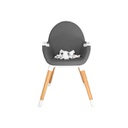 SILLA DE COMER CARESTINO NEO GRIS OSCURO SL004-GO