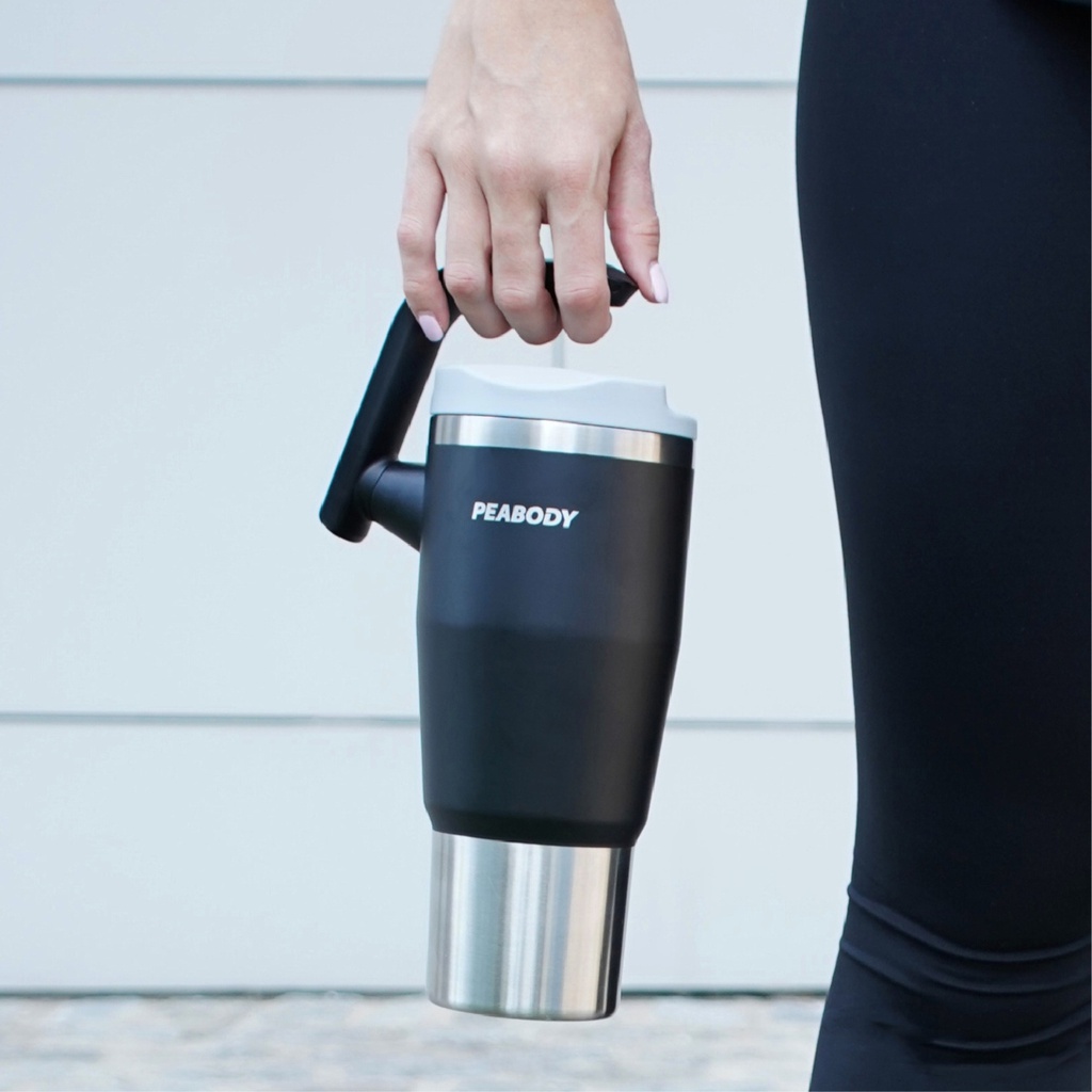 Vaso Térmico Mug Peabody Pe-mg1200 1200 Ml Doble Tapa