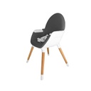 SILLA DE COMER CARESTINO NEO GRIS OSCURO SL004-GO