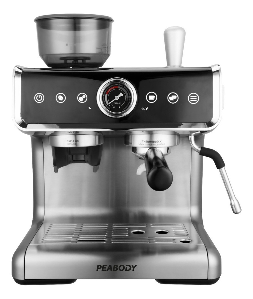 Cafetera Peabody Pe-ce5020n Con Molinillo Color Gris