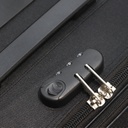VALIJA AMAYRA 20&quot; 67.8007N NEGRA 4 RUEDAS 360