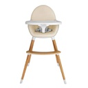 SILLA DE COMER CARESTINO NEO BEIGE SL004-BG