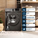 Lavarropas Philco 11 Kg Phlfa11c3agn Carga Frontal Dark Gray