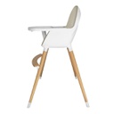 SILLA DE COMER CARESTINO NEO BEIGE SL004-BG