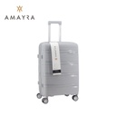 VALIJA AMAYRA 20" 67.8014G PP GRIS 4 RUEDAS