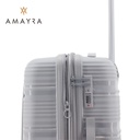 VALIJA AMAYRA 20" 67.8014G PP GRIS 4 RUEDAS