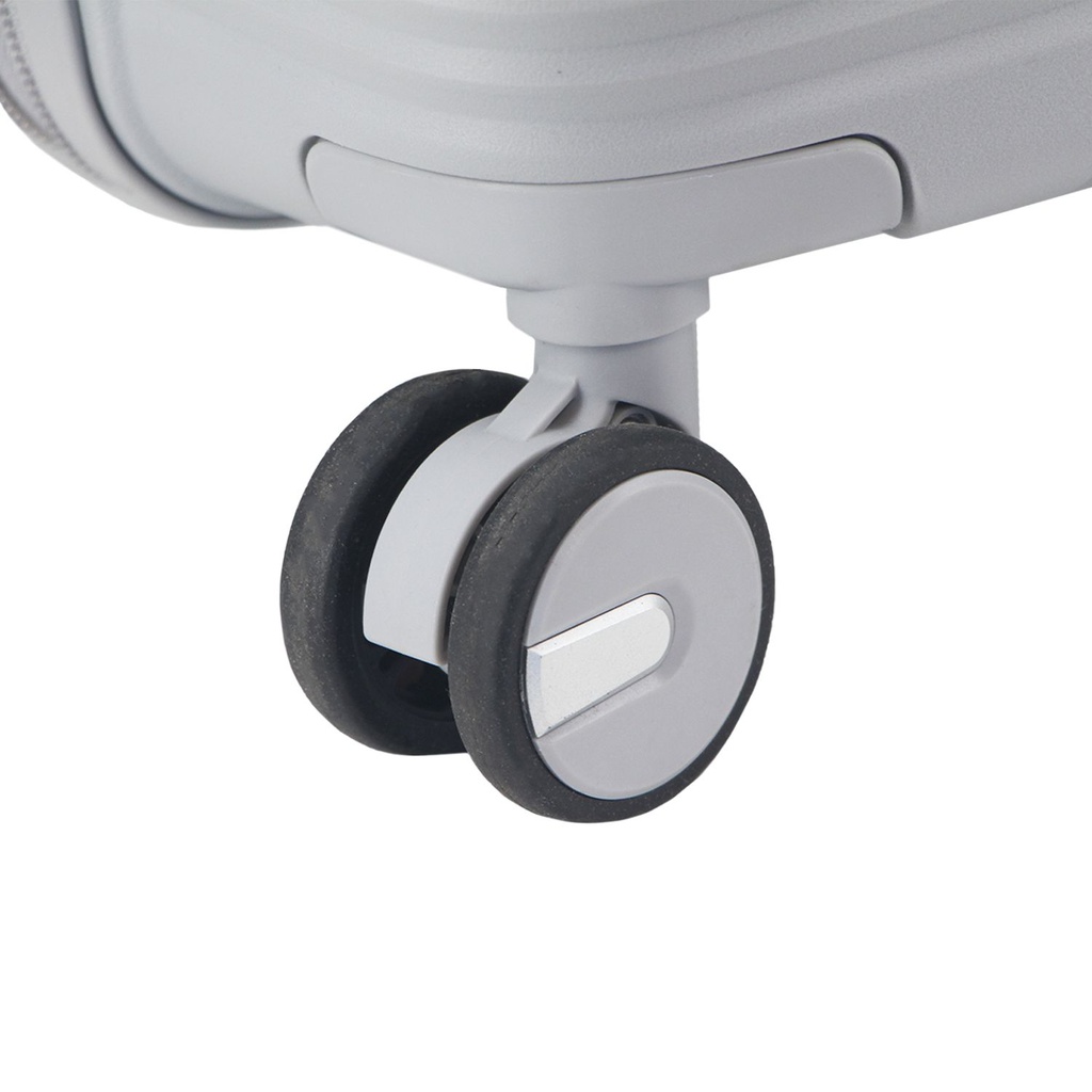 VALIJA AMAYRA 24" 67.8014G PP GRIS 4 RUEDAS 360