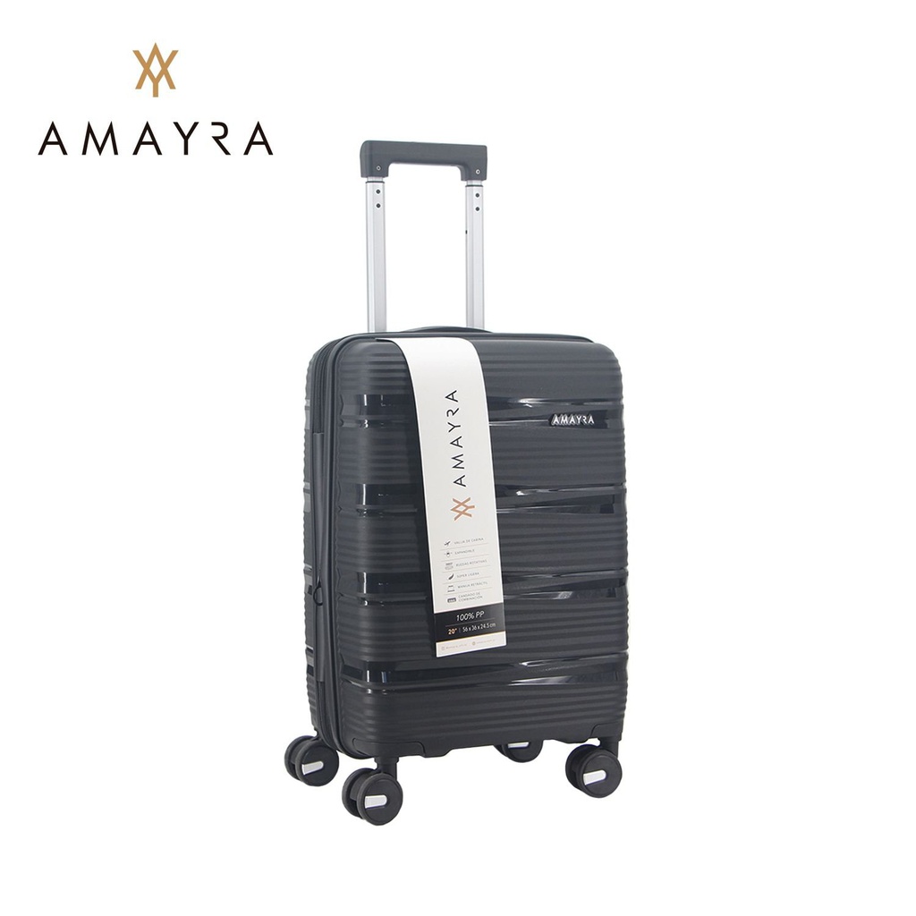 VALIJA AMAYRA 20" 67.8014N PP NEGRA