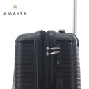 VALIJA AMAYRA 24&quot; 67.8015N PP NEGRA 4 RUEDAS