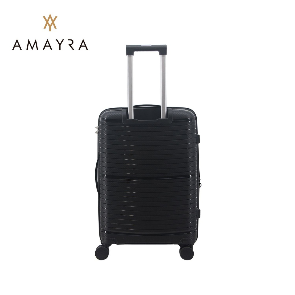 VALIJA AMAYRA 24&quot; 67.8015N PP NEGRA 4 RUEDAS