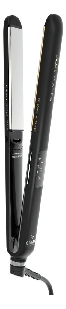 Planchita De Pelo Ga.ma Italy Cp14 Digital Dual Plates Negra