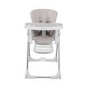 SILLA DE COMER CARESTINO LUXURY GRIS CLARO SL005-GC