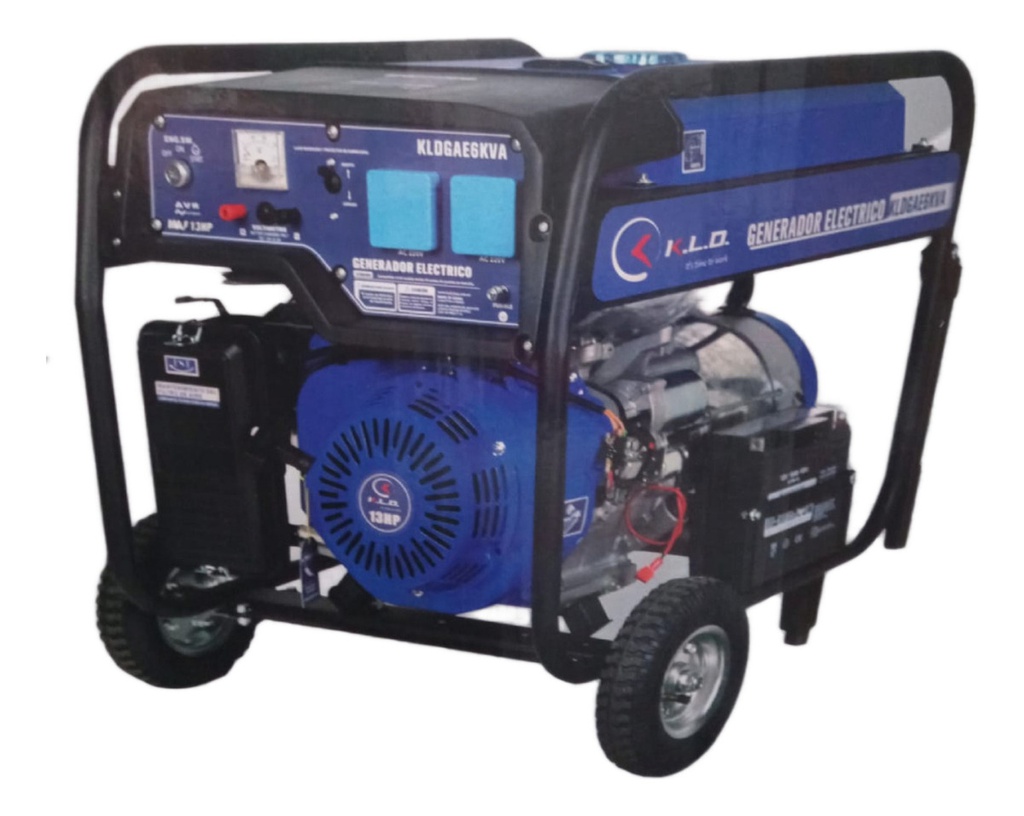Generador Kld 6kva 13hp Monofásico Arranque Eléctrico 5500w