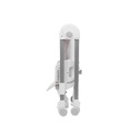 SILLA DE COMER CARESTINO LUXURY GRIS CLARO SL005-GC