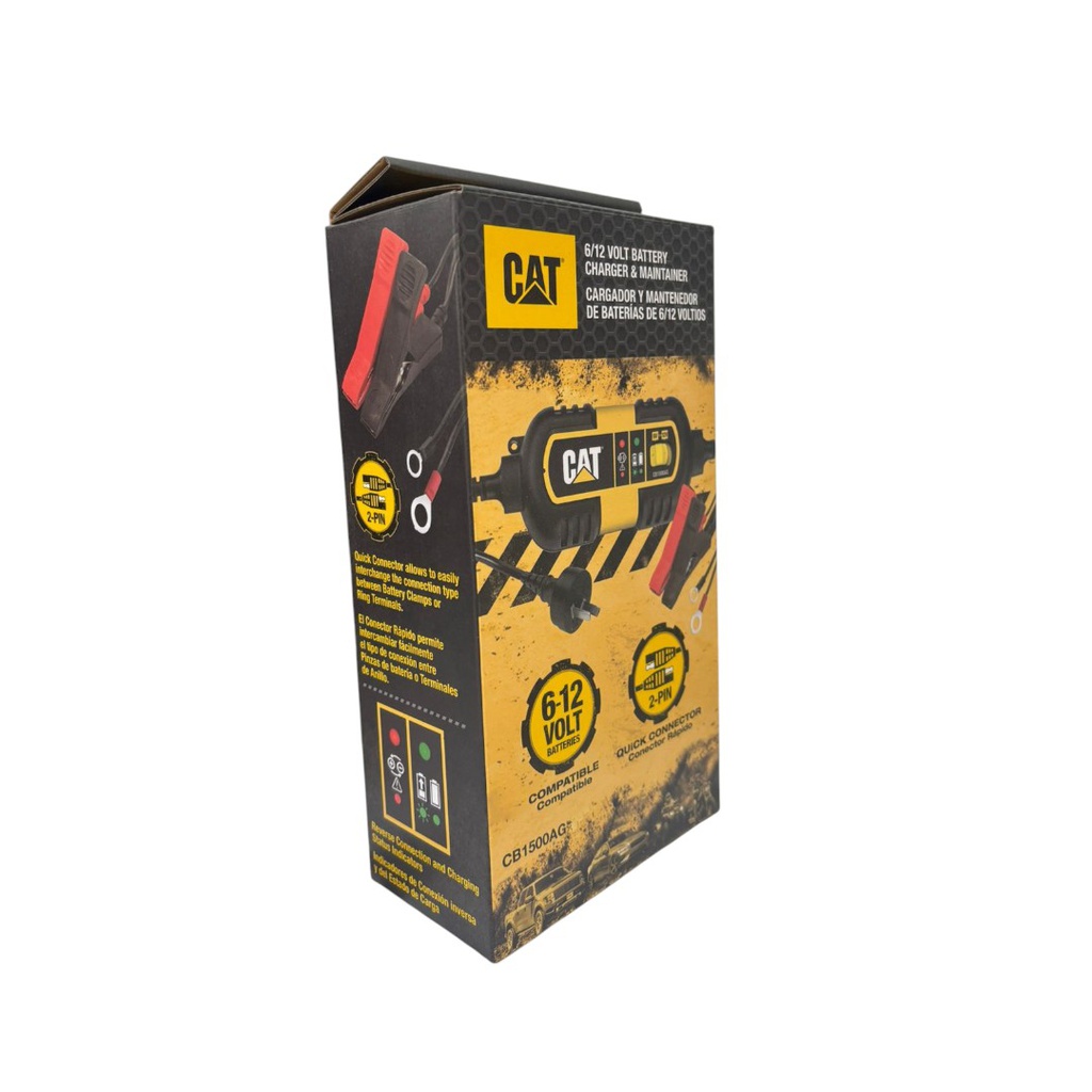 CARGADOR DE BATERIA CAT CB1500AG 6-12V