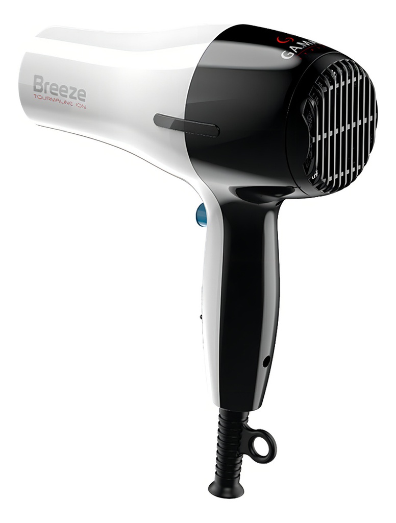 Gama Secador De Cabello Breeze Tourmaline Ion Blanco