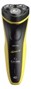 Afeitadora Electrica Gama Gsh700 Sport Color Amarillo