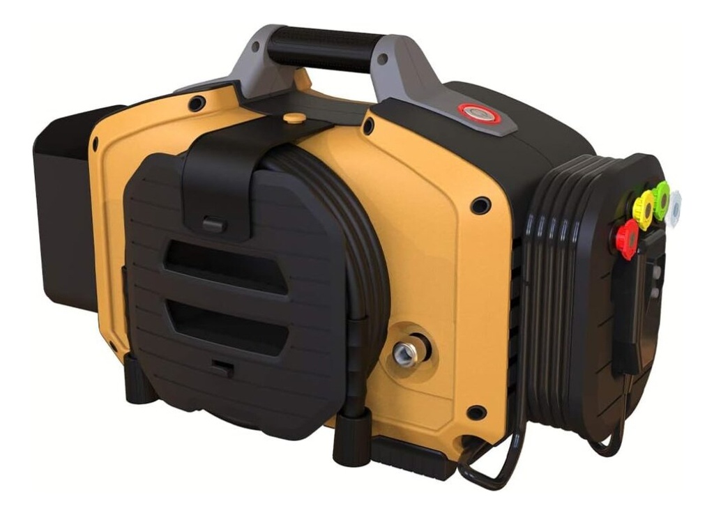 Hidrolavadora Cat Cat1800ve55 1800psi 135bar 1800w Amarillo