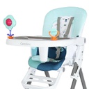 SILLA DE COMER CARESTINO RIO AGUAMARINA SL002-AG