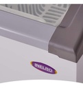Freezer Inelro 350pi Plus 279lts Tapa De Vidrio Color Blanco