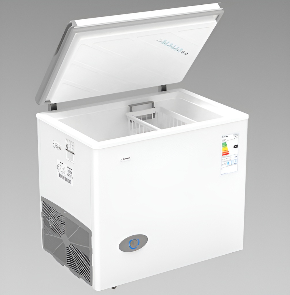 Freezer Horizontal Bambi Fh2600bpa 223lt Color Blanco