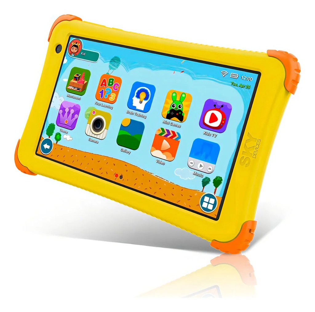TABLET SKY-KIDS PRO1 4+64GB WIFI 10" AMARILLO