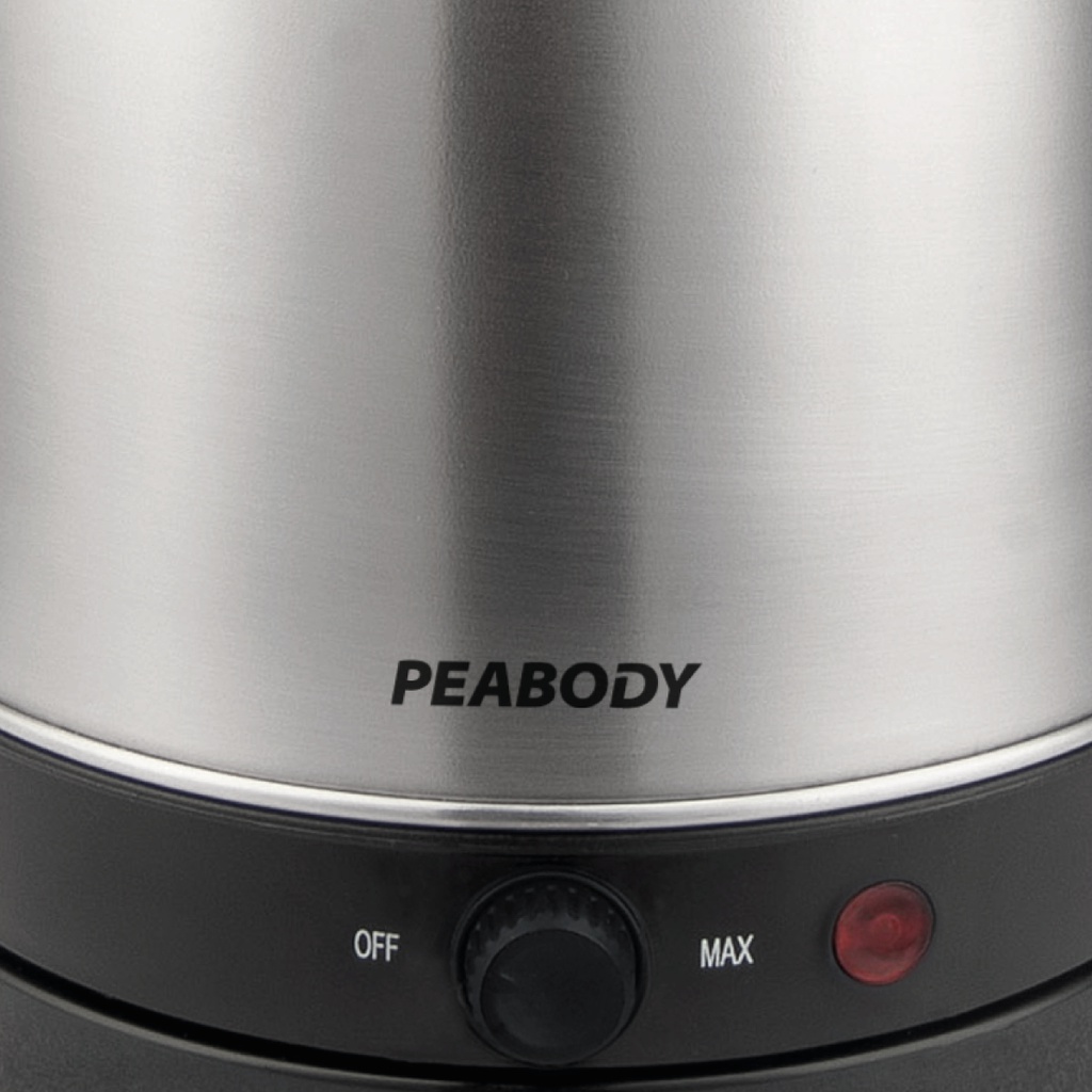 Pava Eléctrica Peabody Pe-k1708 1.7l Control Temp Inox 2200w