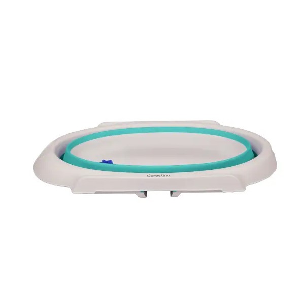 BAÑERA PLEGABLE CARESTINO C/SOPORTE AGUAMARINA BA006-AG