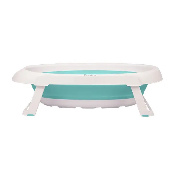BAÑERA PLEGABLE CARESTINO C/SOPORTE AGUAMARINA BA006-AG