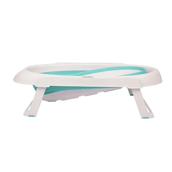 BAÑERA PLEGABLE CARESTINO C/SOPORTE AGUAMARINA BA006-AG