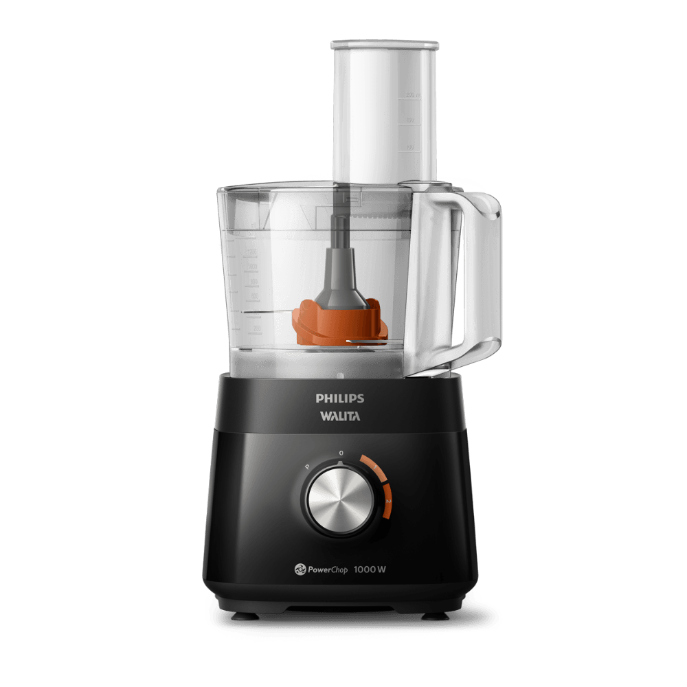 PROCESADORA PHILIPS HR7304/90 1.5L 1000W NEGRA