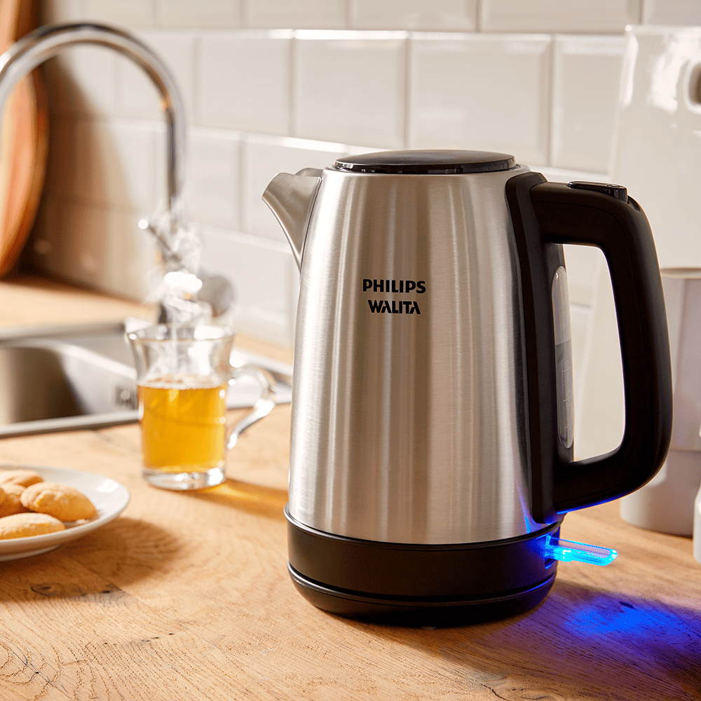 PAVA ELECTRICA PHILIPS HD9350/90 1.7L ACERO INOX