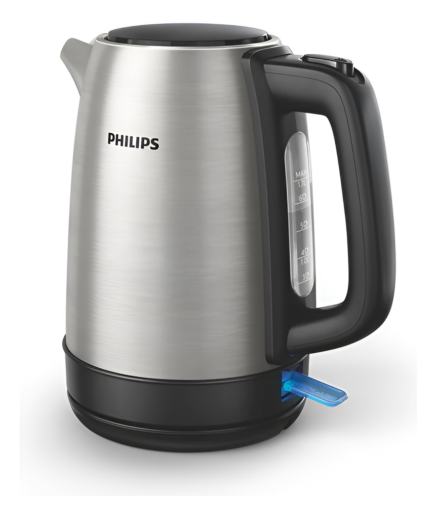 Pava Eléctrica Philips Hd9350/90 1.7l Acero Inox Apagado Aut