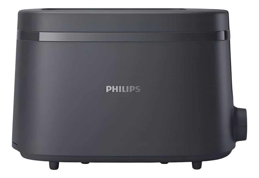 Tostadora Eléctrica Philips 650w 2 Panes 6 Niveles Negro