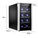 CAVA ELECTROLUX ERW085XAMB 8 BOTELLAS