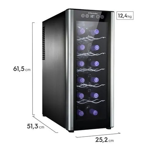 CAVA ELECTROLUX ERW125XAMB 12 BOTELLAS