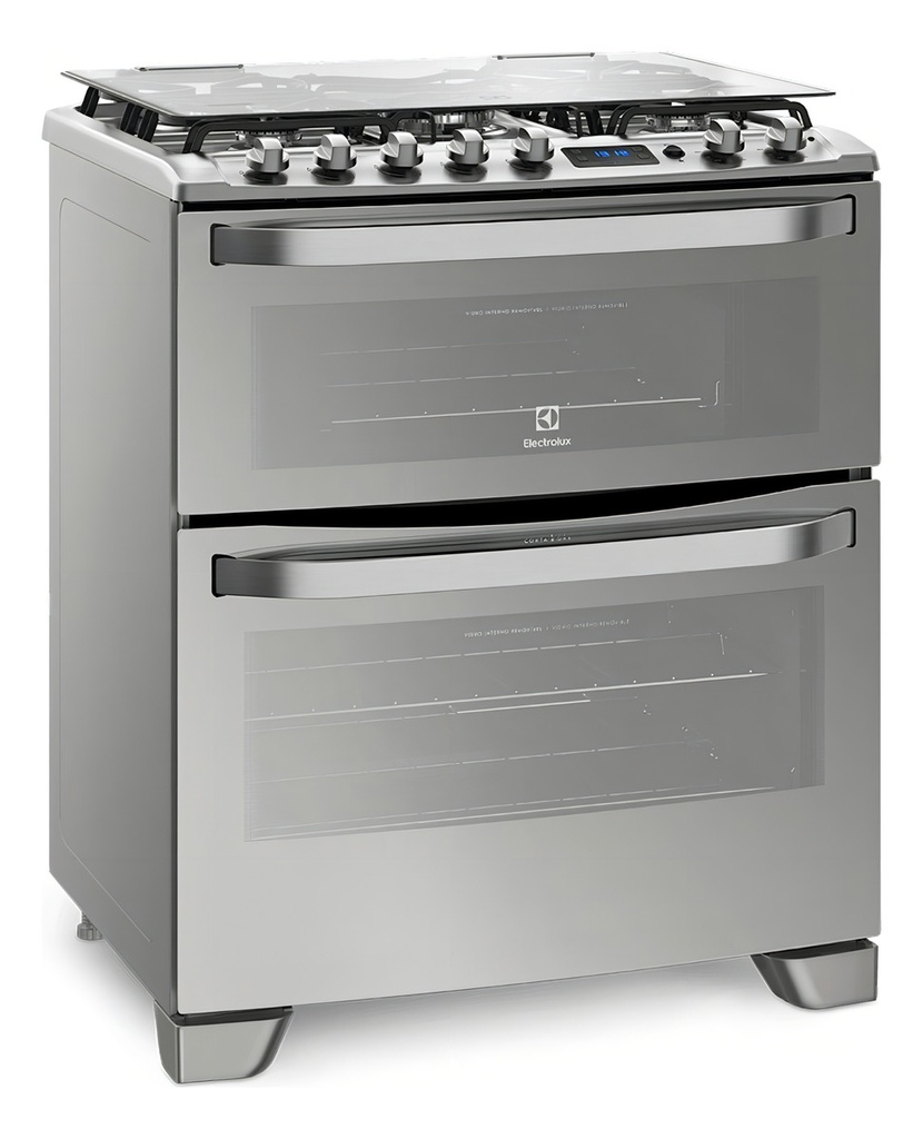 Cocina Electrolux 76dxr Doble Horno Acero Inoxidable Visor