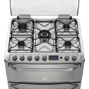 Cocina Electrolux 76dxr Doble Horno Acero Inoxidable Visor