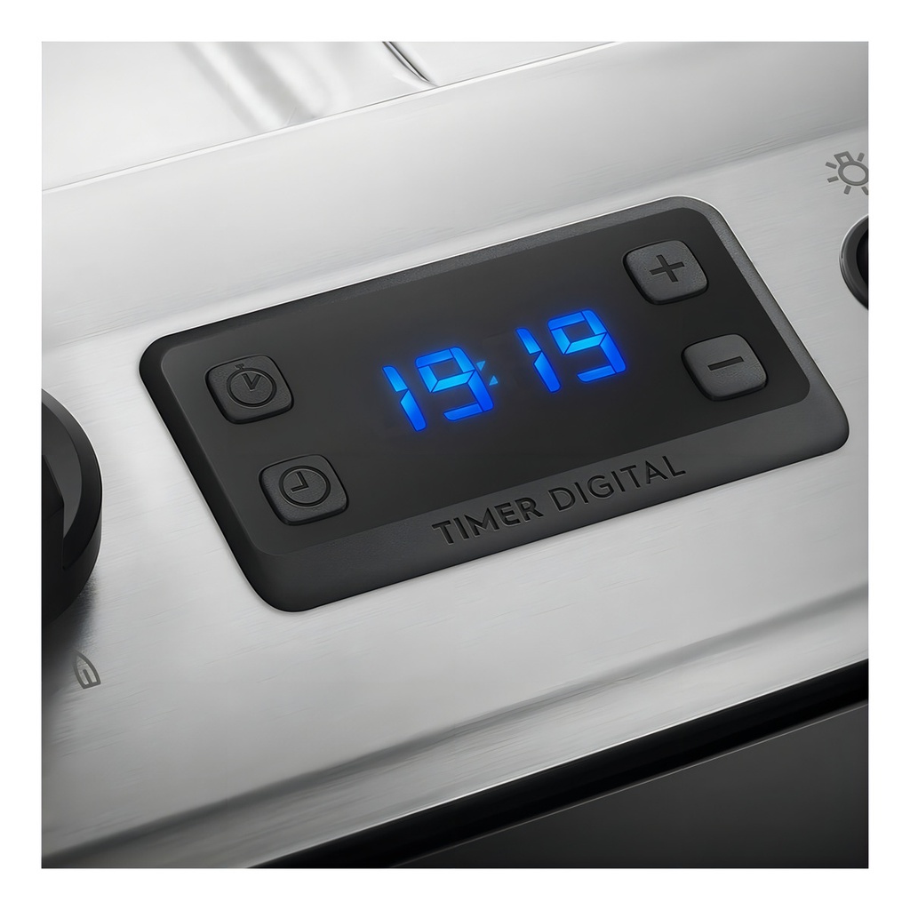 Cocina Electrolux 76dxr Doble Horno Acero Inoxidable Visor