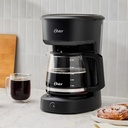 Cafetera De Filtro Oster Dcs121b 12 Tazas Negra Negro