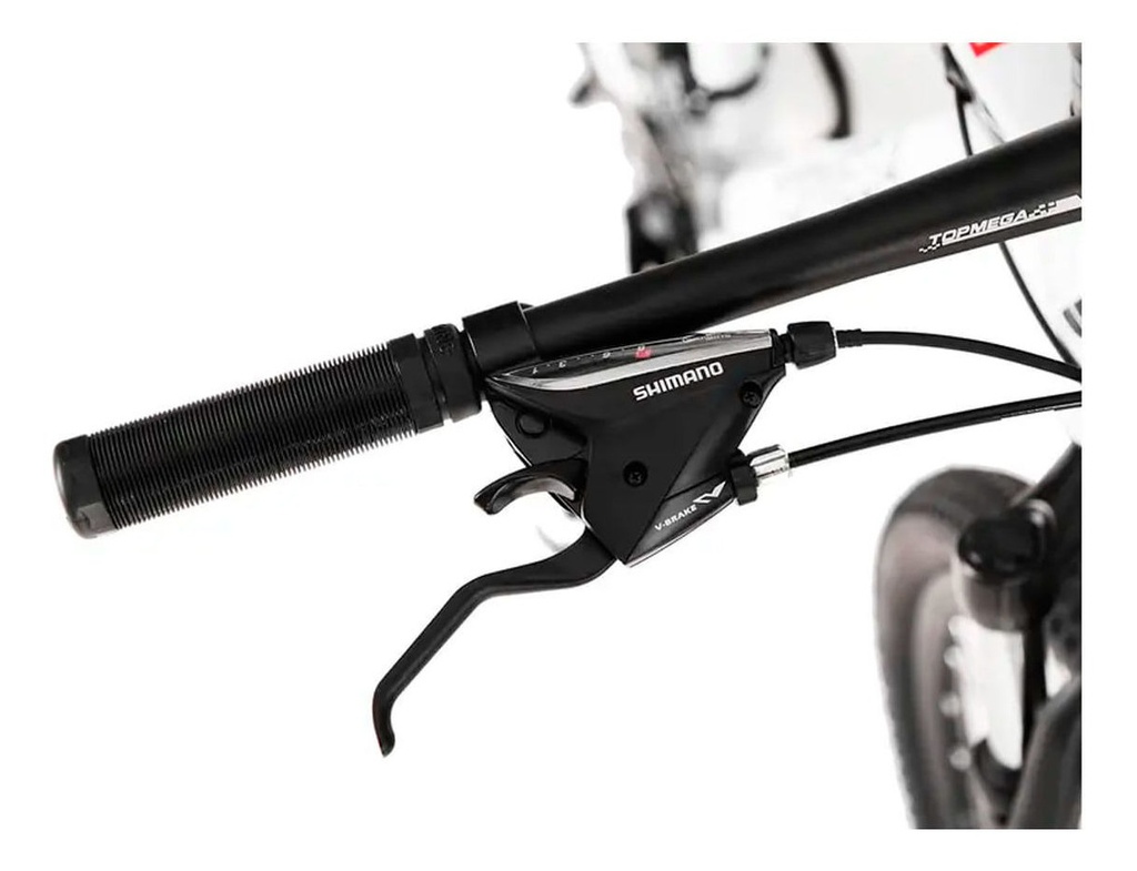 BICICLETA TOPMEGA THOR LITE R29 24V BLANCO/NEGRO/ROJO "M"
