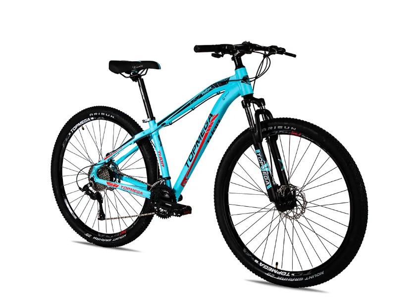 BICICLETA TOPMEGA THOR R29 24V CELESTE &quot;S&quot; 1005381