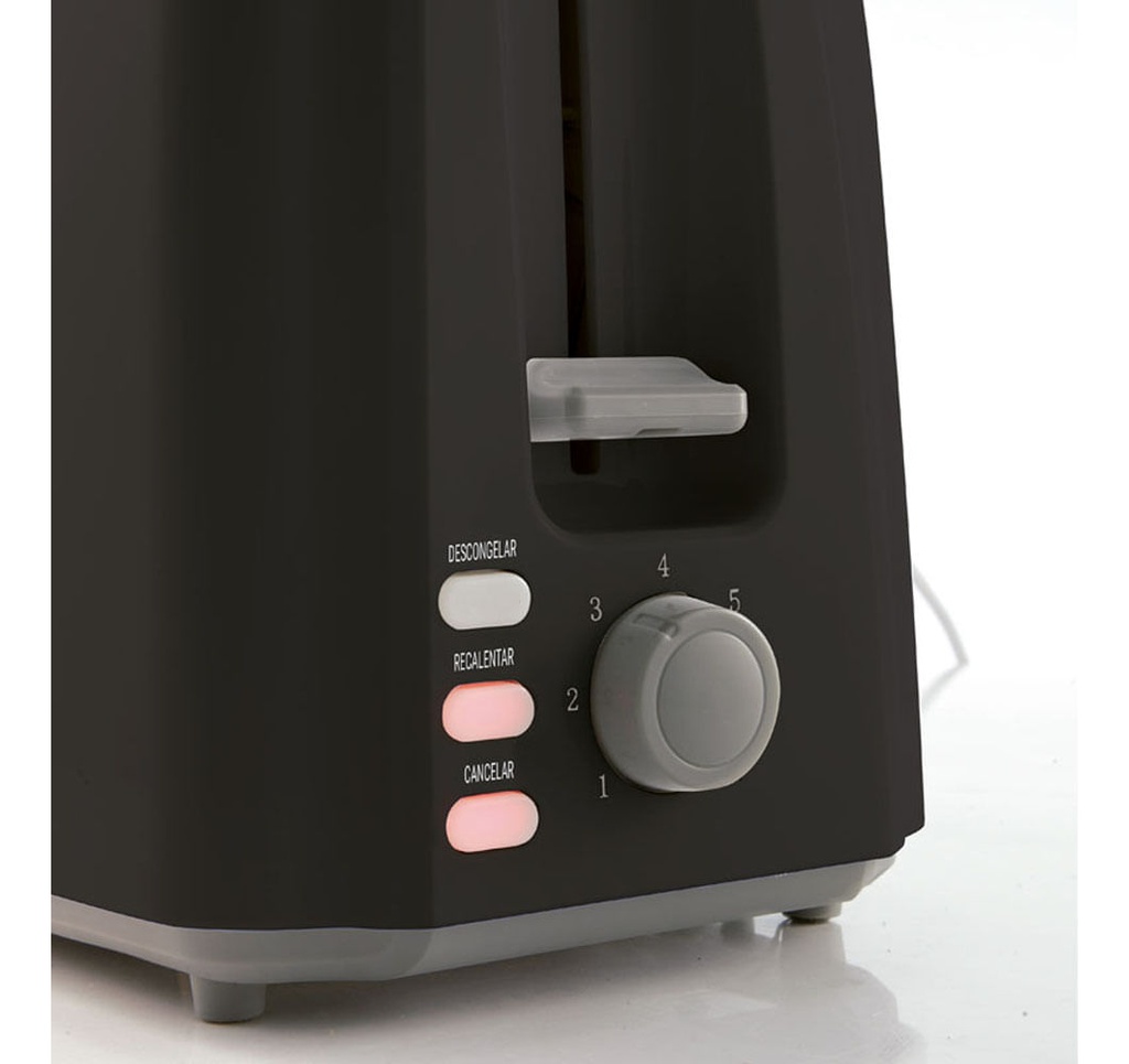 Tostadora Electrica Smartlife Sl-to1301b 2 Rebanadas 6 Niv Negro