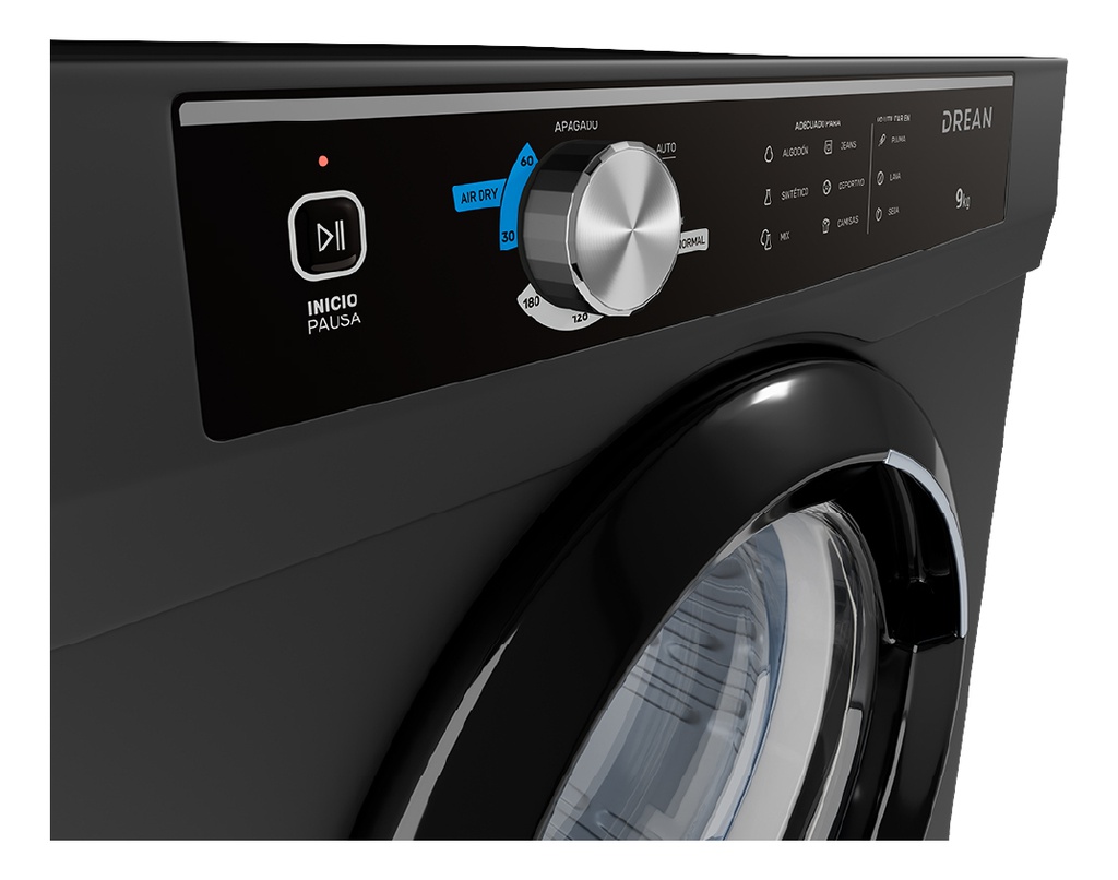 Secarropas Por Calor 9 Kg Gris Drean Sed090vgcl0